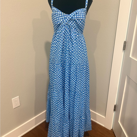 Lilly Pulitzer Dresses & Skirts - Lilly Pulitzer Blue and Cream Geometric Dress